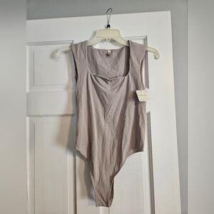 Free People Square Neck Bodysuit